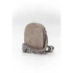 Χιαστί Τριθέσιο Τσαντάκι με Ιμάντα Οβάλ