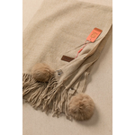 Πασμίνα με Μεγάλα pom pom