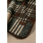 Πασμίνα με Μπουκλέ υφή Square Print