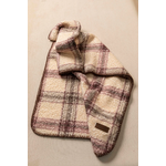 Πασμίνα με Μπουκλέ υφή Square Print