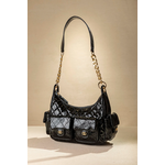 Τσαντάκι Ώμου με Εξωτερικά Τσεπάκια