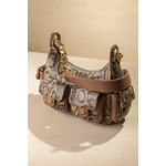 Τσαντάκι Ώμου με Εξωτερικά Τσεπάκια