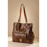 Ελαφριά Τσάντα Ώμου με Διπλό Κράτημα