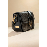 Τσαντάκι Ώμου με Καπάκι με Τετράγωνη Αγκράφα