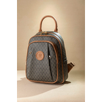 Allday Backpack με Πολλές Τσέπες με Casual Logo