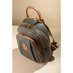 Allday Backpack με Πολλές Τσέπες με Casual Logo