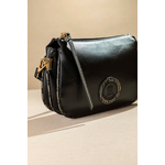 Χιαστί Τρίχωρη Τσάντα με Zebra Print Φινιρίσματα