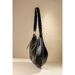 Τσάντα Ώμου με Ιδιαίτερο Κόψιμο και Zebra Print Φινιρίσματα