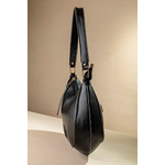 Τσάντα Ώμου με Ιδιαίτερο Κόψιμο και Zebra Print Φινιρίσματα