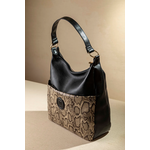 Shopping bag με Εξωτερική Θήκη με Φερμουάρ