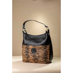 Shopping bag με Εξωτερική Θήκη με Φερμουάρ