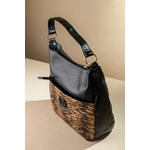 Shopping bag με Εξωτερική Θήκη με Φερμουάρ