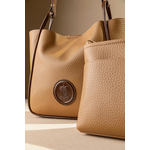 Σετ Μεγάλη Τσάντα Ώμου με Μικρότερη Χιαστί