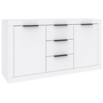 Μπουφές Doha Pakoworld σε Λευκή Απόχρωση 150x45x80.5εκ