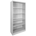 Ντουλάπα Ugren Pakoworld Μέταλλο σε Απόχρωση Ανοιχτό Γκρι 90x40x180εκ