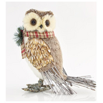 Κουκουβαγια με Καρο Κασκολ, 38x24x44cm