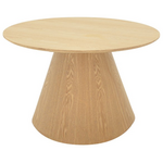 Τραπέζι Σαλονιού Donda Pakoworld mdf σε Sonoma Απόχρωση Φ80x45εκ