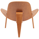 Πολυθρόνα Vilma Pakoworld pu Μαύρο- Plywood Καρυδί 90x76.5x74.5εκ