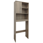 Έπιπλο Πλυντηρίου Tazien Pakoworld σε Sonoma Απόχρωση 60x24x168.5εκ