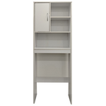 Έπιπλο Πλυντηρίου Tazien Pakoworld σε Λευκή Απόχρωση 60x24x168.5εκ