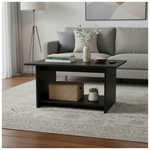 Τραπέζι Σαλονιού Votalo Pakoworld σε Ανθρακί Απόχρωση 80x40x42εκ