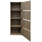 Ντουλάπι-Στήλη Gabino i Pakoworld σε Sonoma Απόχρωση 40x34.5x120εκ