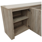 Μπουφές Kalya Pakoworld σε Sonoma Απόχρωση 220x49x89.5εκ