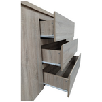 Μπουφές Kalya Pakoworld σε Sonoma Απόχρωση 220x49x89.5εκ