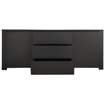 Μπουφές Kalya Pakoworld σε Ανθρακί Απόχρωση 220x49x89.5εκ