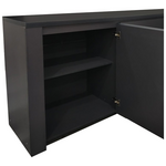 Μπουφές Kalya Pakoworld σε Ανθρακί Απόχρωση 220x49x89.5εκ