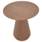 Τραπέζι Σαλονιού Donda Pakoworld mdf σε Καρυδί Απόχρωση Φ60x40εκ