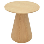 Βοηθητικό Τραπέζι Donda Pakoworld mdf Sonoma Φ45x50εκ