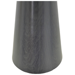 Tραπέζι Donda Pakoworld mdf Μαύρο Φ100x76εκ