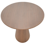 Tραπέζι Donda Pakoworld mdf Καρυδί Φ100x76εκ