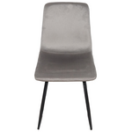 Τραπεζαρία Balou-Grato Pakoworld σετ 5τεμ Μαύρο-Γκρι Φ120x73εκ