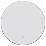 Καθρέπτης led Lucox Inart pp-Αλουμίνιο Φ60x3εκ