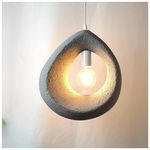 Φωτιστικό Οροφής Ferclyn Pakoworld e27 ps σε Ανοιχτό Γκρι 32x24x35εκ