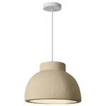 Φωτιστικό Οροφής Jenila Pakoworld e27 ps Μπεζ Φ30x20εκ