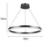 Φωτιστικό Οροφής Nebrian Pakoworld led Μέταλλο Χρυσό Φ60x15εκ