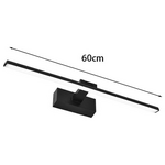 Φωτιστικό Τοίχου-Απλίκα Debiwen Pakoworld led Μέταλλο Μαύρο 60x10x6εκ