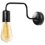 Φωτιστικό Τοίχου-Απλίκα Kerquin Pakoworld led Μέταλλο Μαύρο 28x10x11εκ