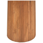 Τραπέζι Tully Pakoworld Μασίφ Ξύλο Ακακίας σε Φυσική Απόχρωση Φ120x75εκ