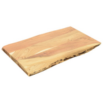 Επιφάνεια Τραπεζιού Pozier Pakoworld Μασίφ Ξύλο Ακακίας σε Φυσική Απόχρωση 140x80x4εκ