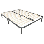 Σομιές Μεταλλικός Amaso Pakoworld σε Μαύρη Απόχρωση 160x200x28εκ