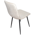 Τραπεζαρία Balou-Grato Pakoworld σετ 5τεμ Μπεζ Φ100x73εκ