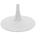 Τραπεζαρία Balou-Parker Pakoworld σετ 5τεμ Λευκό-Μπεζ Φ120x73εκ