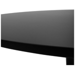 Τραπεζαρία Balou-Noor Pakoworld σετ 5τεμ mdf Μαύρο-Κίτρινο Φ120x73εκ