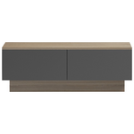 Τραπέζι Σαλονιού Winey Pakoworld σε Sonoma-Ανθρακί Απόχρωση 90x60x31.5εκ