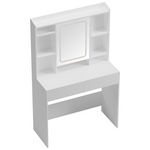 Τουαλέτα Κρεβατοκάμαρας Efilia Pakoworld με led σε Λευκή Απόχρωση 90x40x145εκ