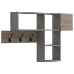 Κρεμάστρα Τοίχου Wenia Pakoworld σε Sonoma Απόχρωση με Μπεζ Μαρμάρου 99.5x15x61εκ